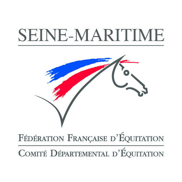 Logo Comité Départemental d'Équitation de la Seine Maritime