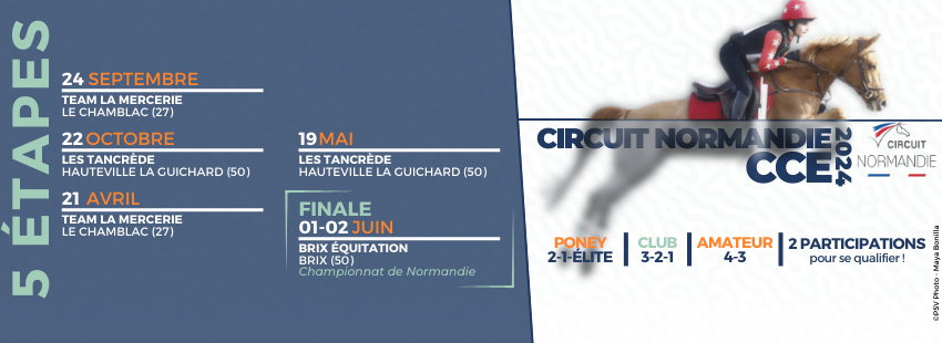 Classements provisoires du Circuit Normandie CCE