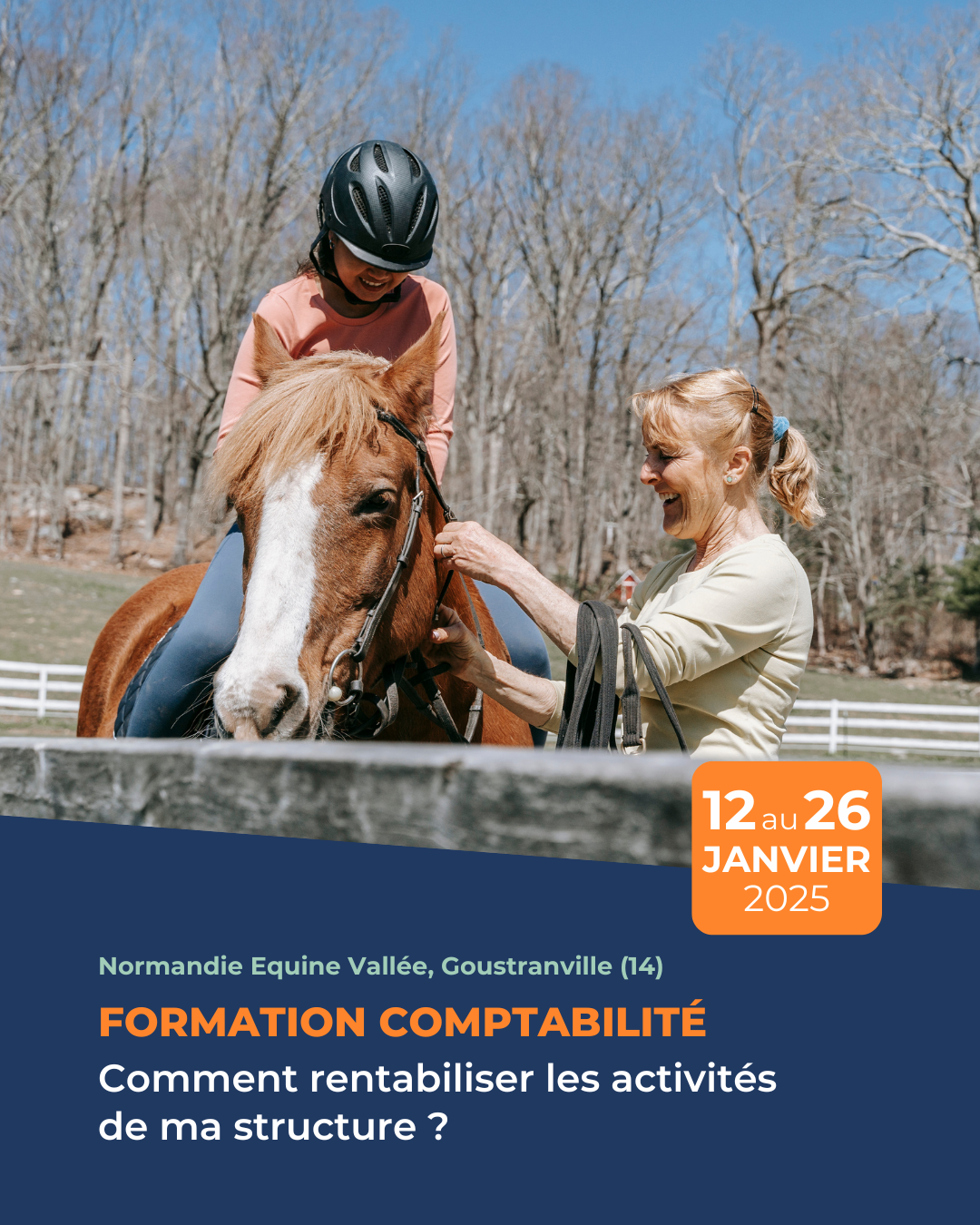 Formation en gestion de structures équestres – Comptabilité janvier 2026