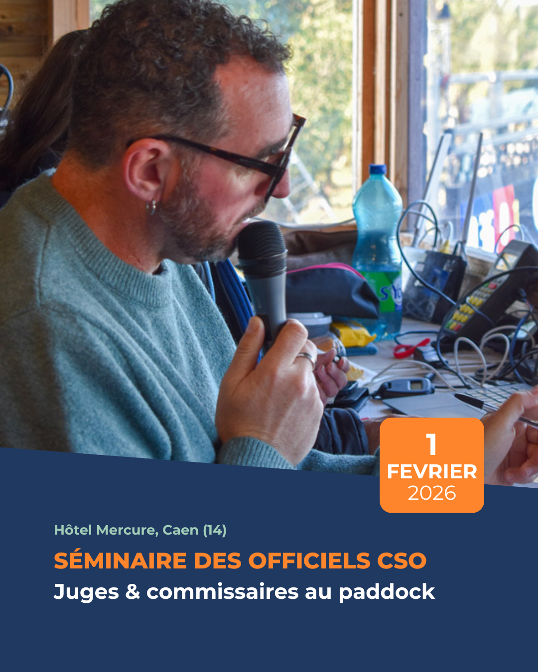 Séminaire des officiels de compétition CSO 2026
