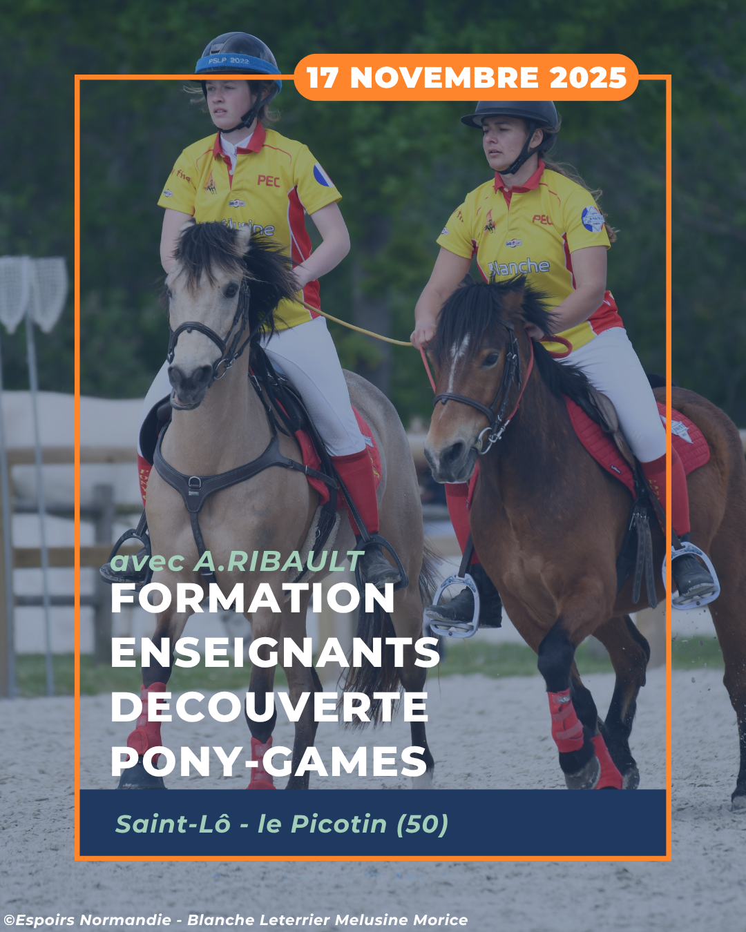 Formation enseignants découverte pony-games avec Arnaud RIBAULT