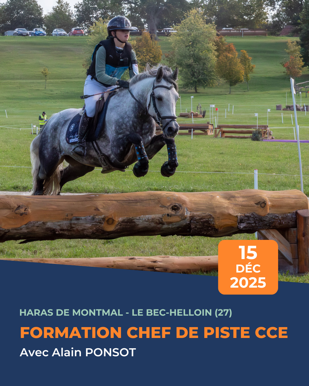 Formation chef de piste CCE avec Alain PONSOT