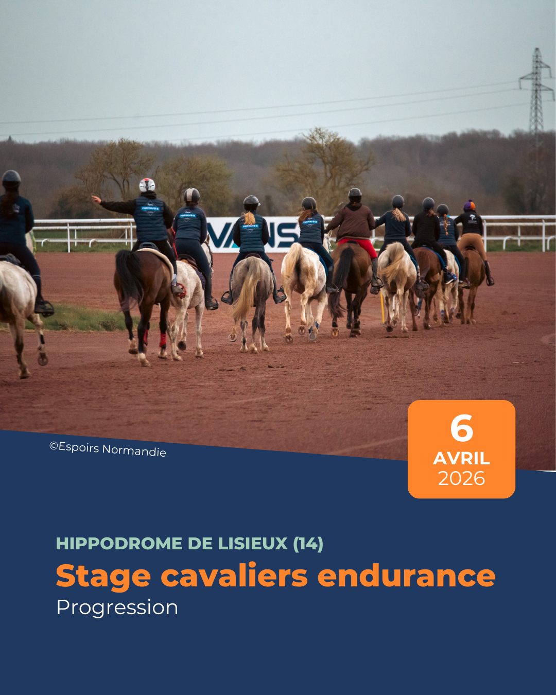 Stage cavalier progression endurance