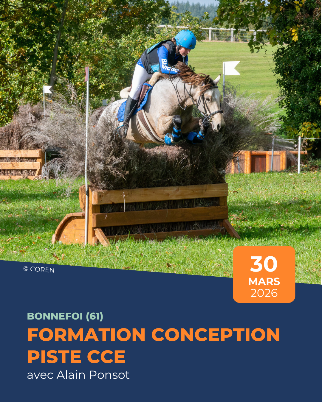 Formation chef de piste CCE avec Alain PONSOT