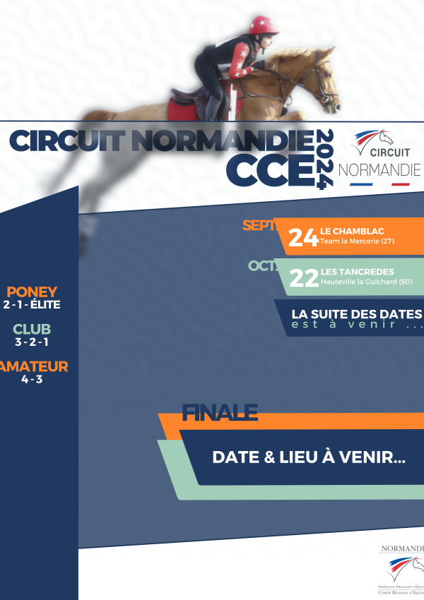 circuit normandie 2024 CCE